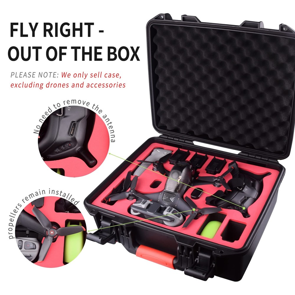 Professional Hard Case for DJI FPV [Case Only] - DJI FPV Drone Carrying Case ...