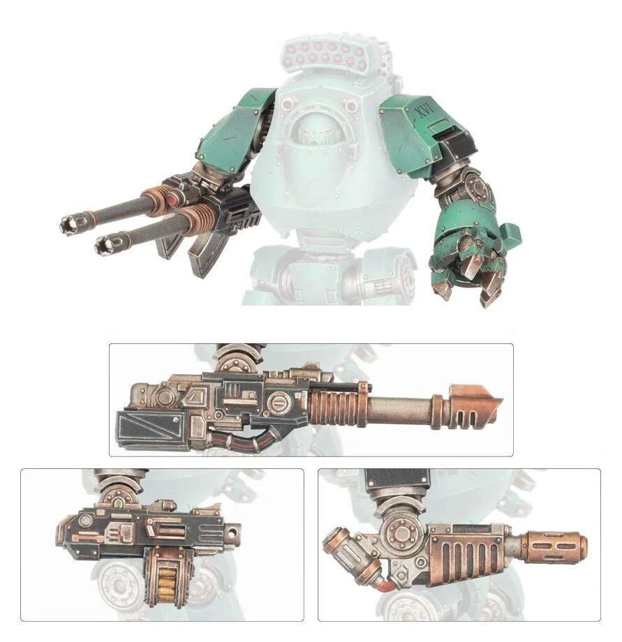 Contemptor Dreadnought Weapons Frame Kit | 40K Upgrade Models | Warmodels