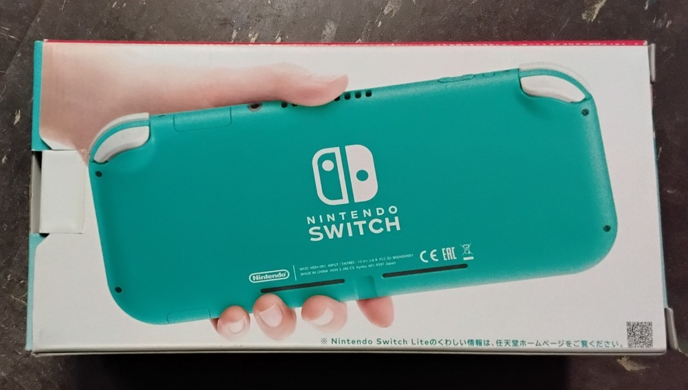 Original Nintendo Switch Lite Turquoise Box [BOX ONLY]
