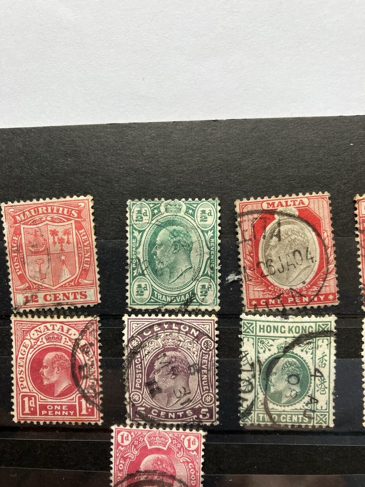 EARLY COMMONWEALTH POSTAGE STAMPS