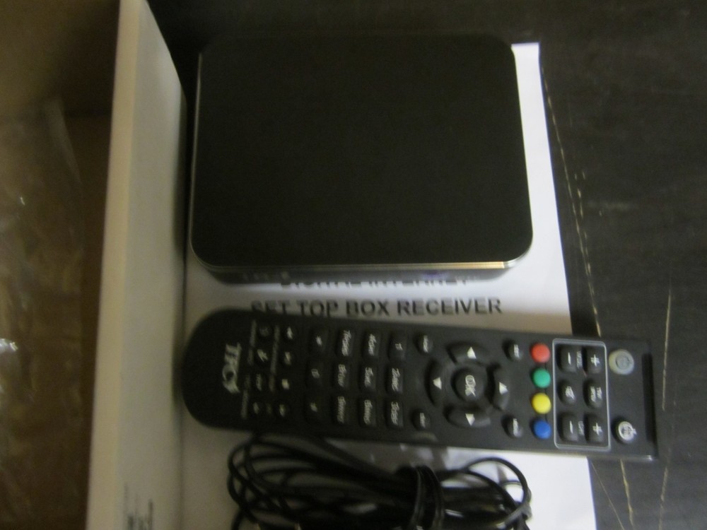 TFC Digital IPTV Set Top Box IPTV Set Open Box