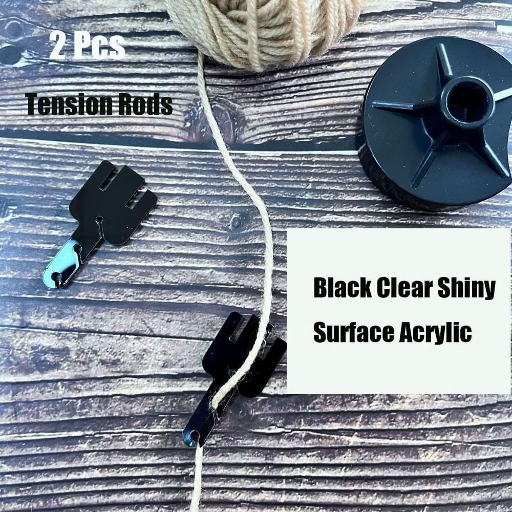 Knitting machine tensioner accessories