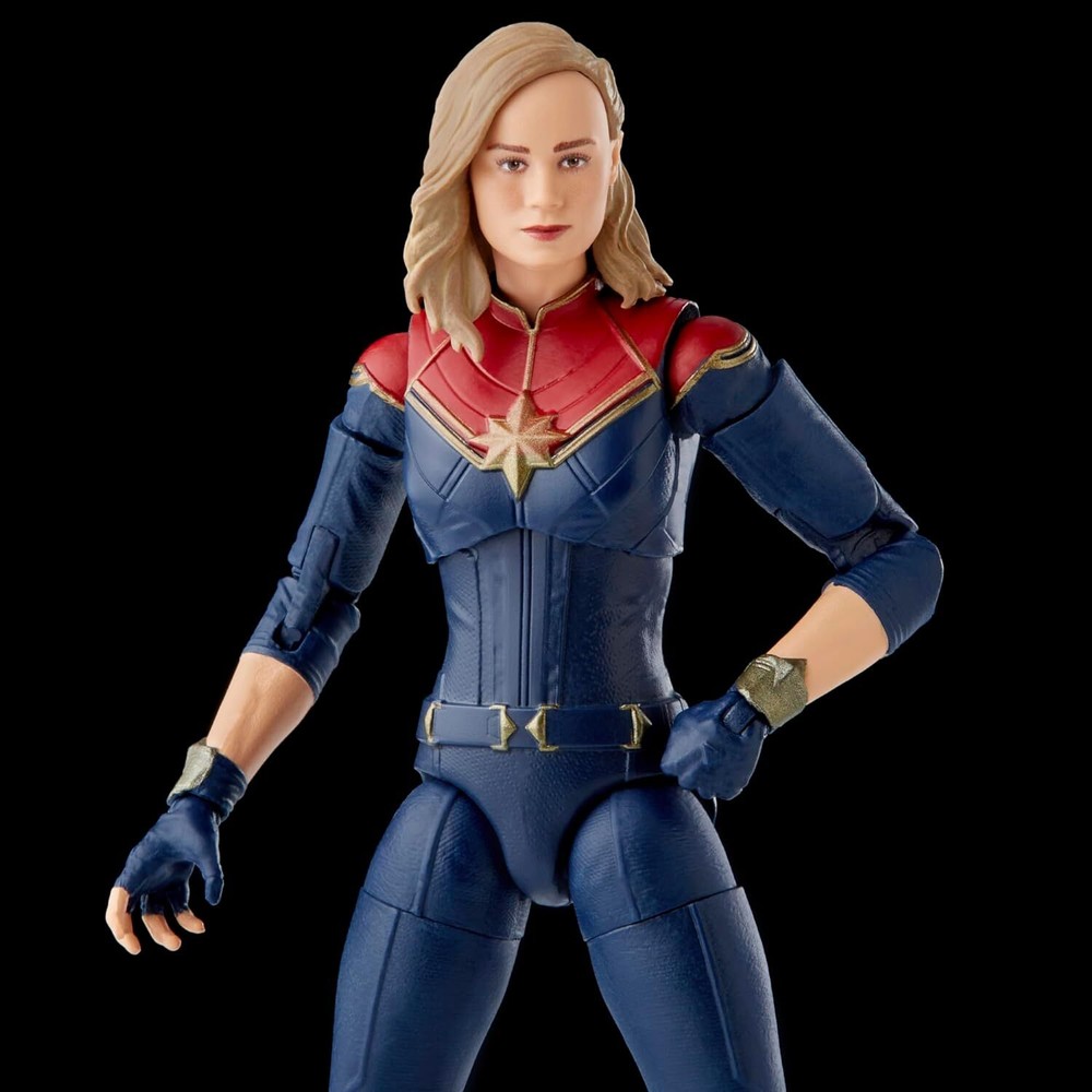Marvel Legends Series Captain Marvel, The Marvels 6-Inch Collectible Action...