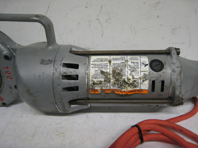 Ridgid 700 Power Drive Pipe Threader T2 ectric Handheld Threading Machine