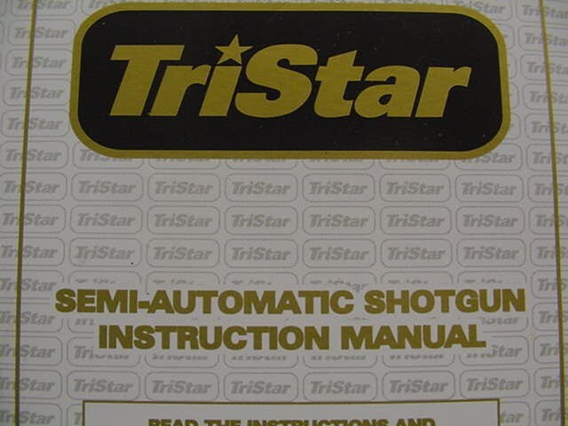 TriStar- Semi-Automatic- Instruction Manual - New !