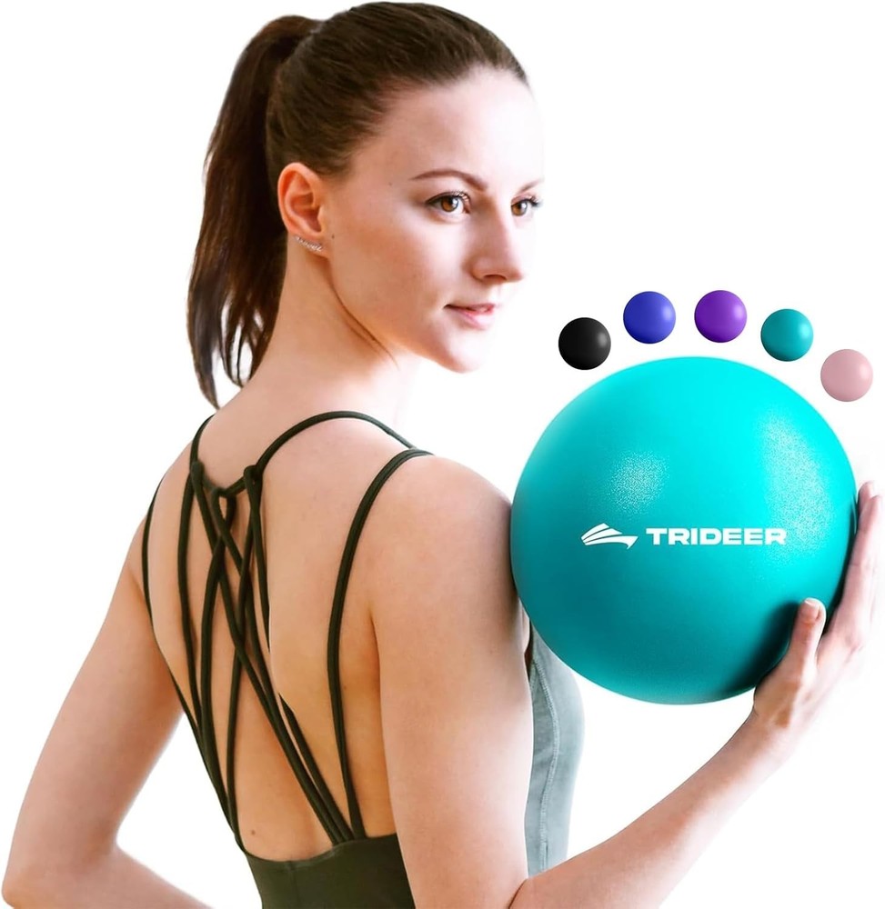 High-Quality 9-Inch Exercise Ball with Quick Pump - Perfect for Core Training