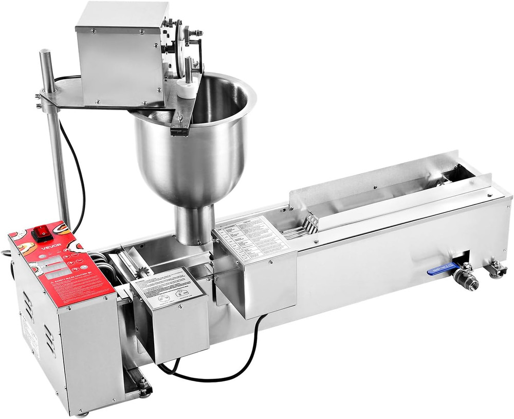 Commercial Automatic Donuts Machine, Single Row Donuts Making Equipment, Stainle