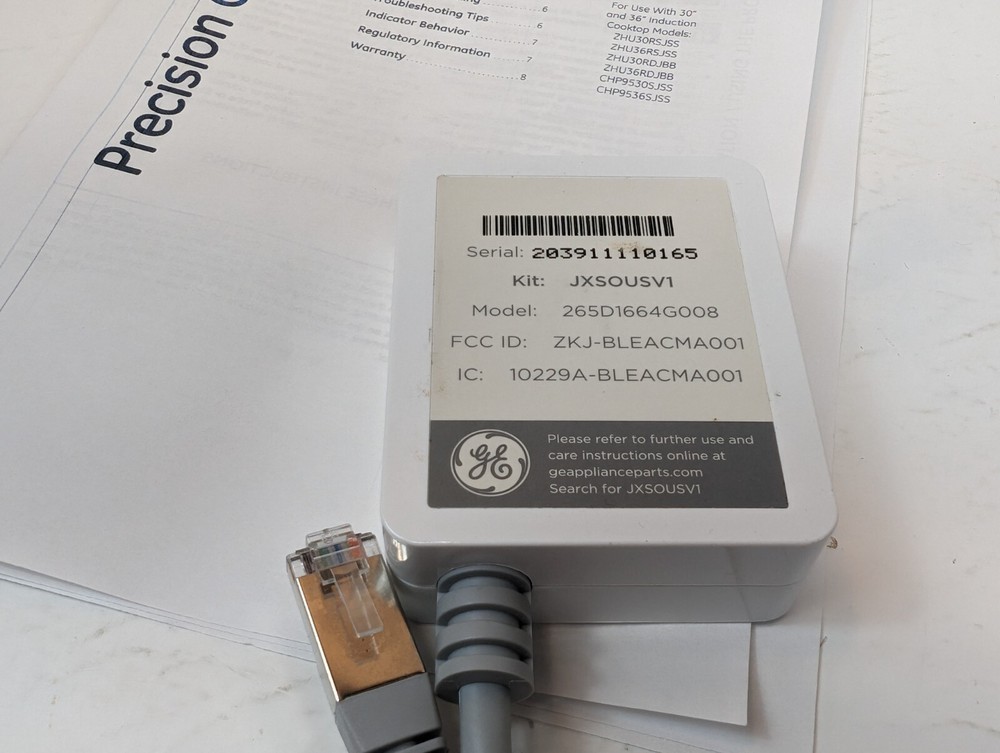 Paragon Probe Precision Cooking Probe Communication Module for GE Cafe Cooktop