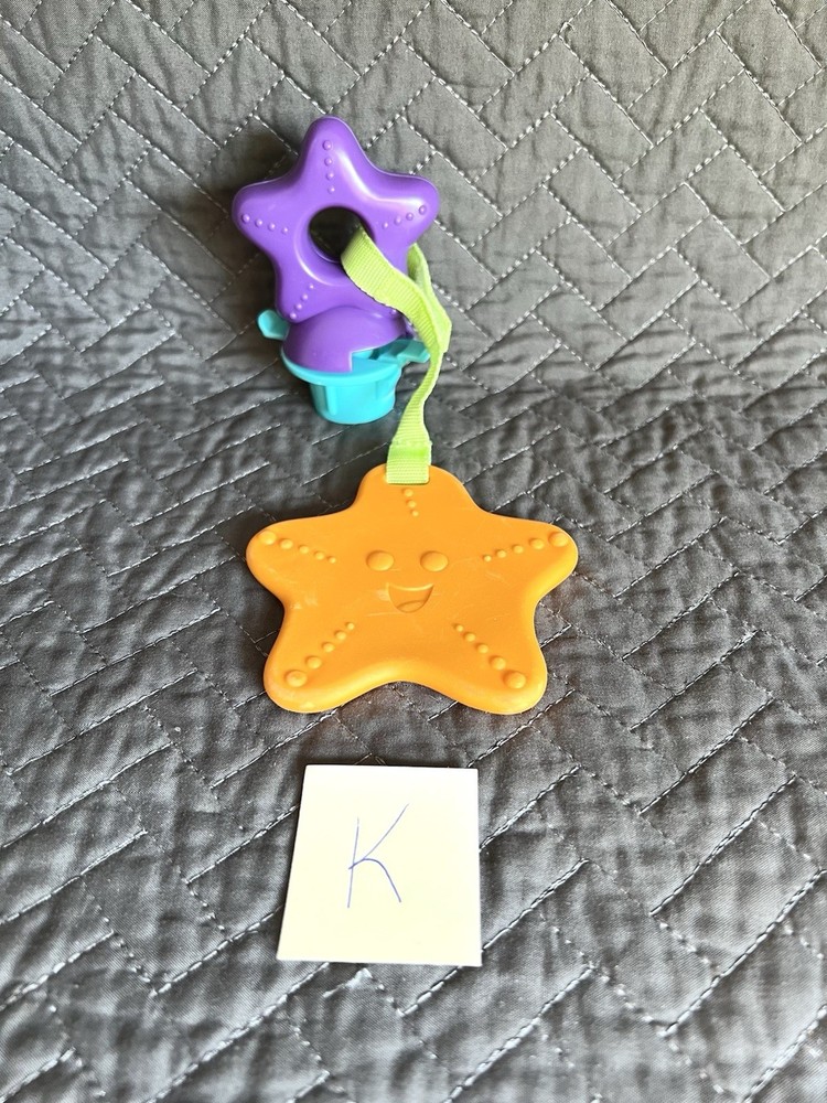 Bright Starts Finding Nemo Jumper Starfish Teether Purple Star Replacement Part
