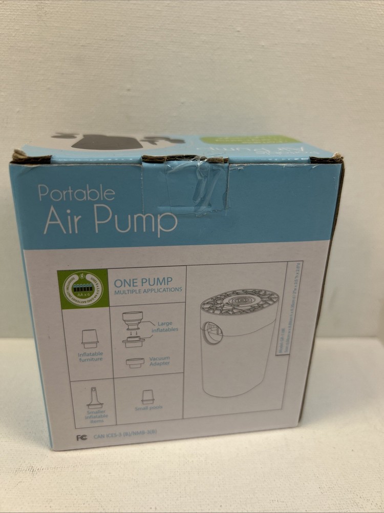 SUNNY DAYS MAXX BUBBLES! AIR PUMP - BLACK