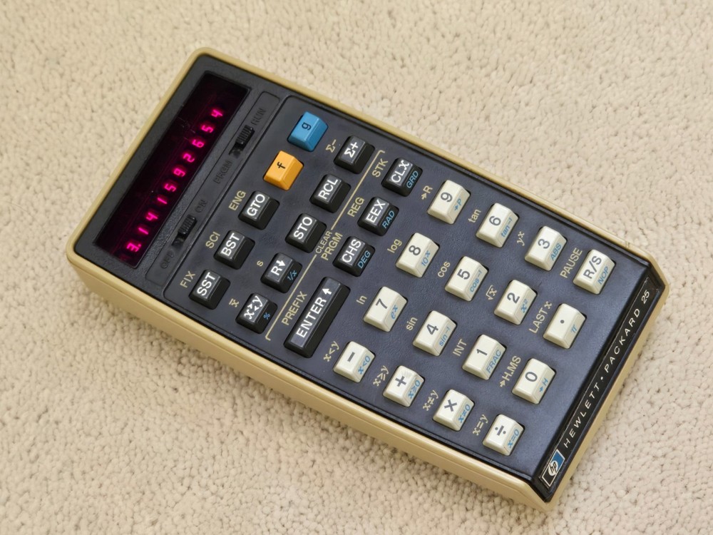 HP-25 Scientific RPN Calculator, Hewlett Packard, fully functional