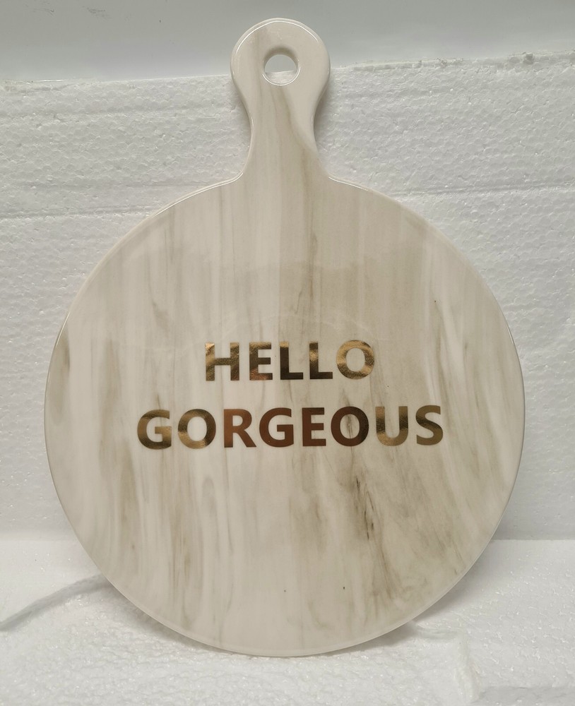 Avon Hello Gorgeous Marble Gold Serving Board