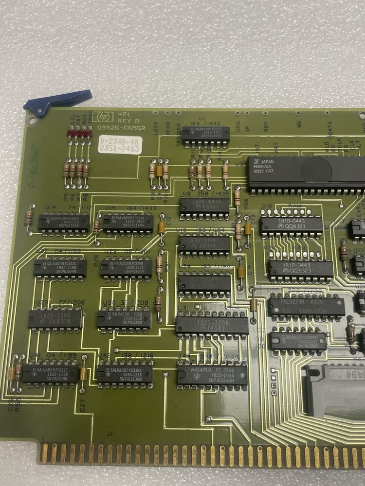 HP 08726-66562 Hewlett Packard Floppy Disk Board.