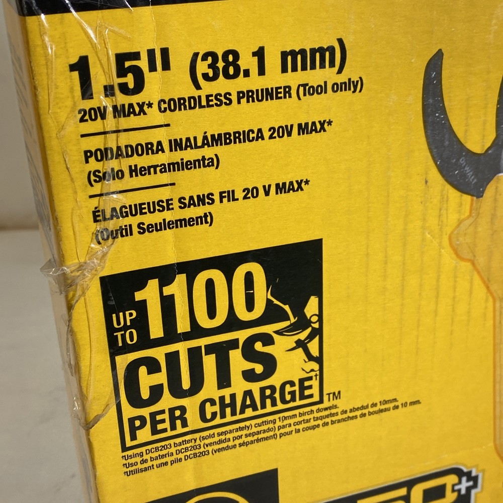 DCPR320B 20V MAX Cordless Battery Powered Pruner (Tool Only)