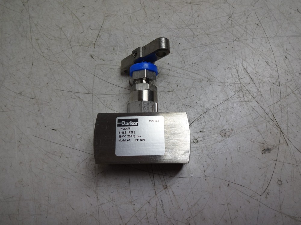 New Parker HNVS4FF-GR Needle Valve