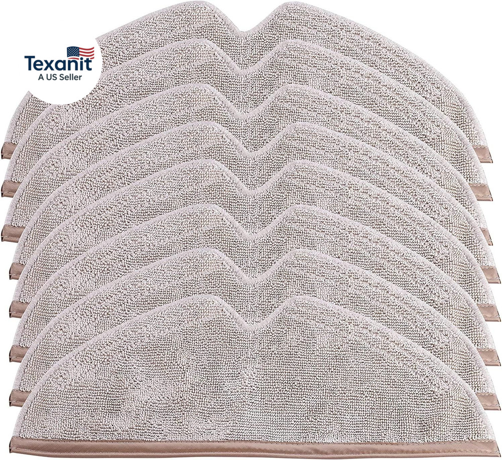 Replacement Spare Microfiber Mop Cloth Pad Compatible with Roborock Q7 Q8 S5 Max