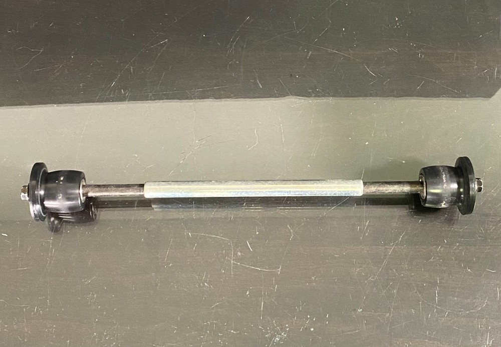 Total Gym XLS ~ Roller Wheels w/Hardware & Axle Sleeve ~ Complete