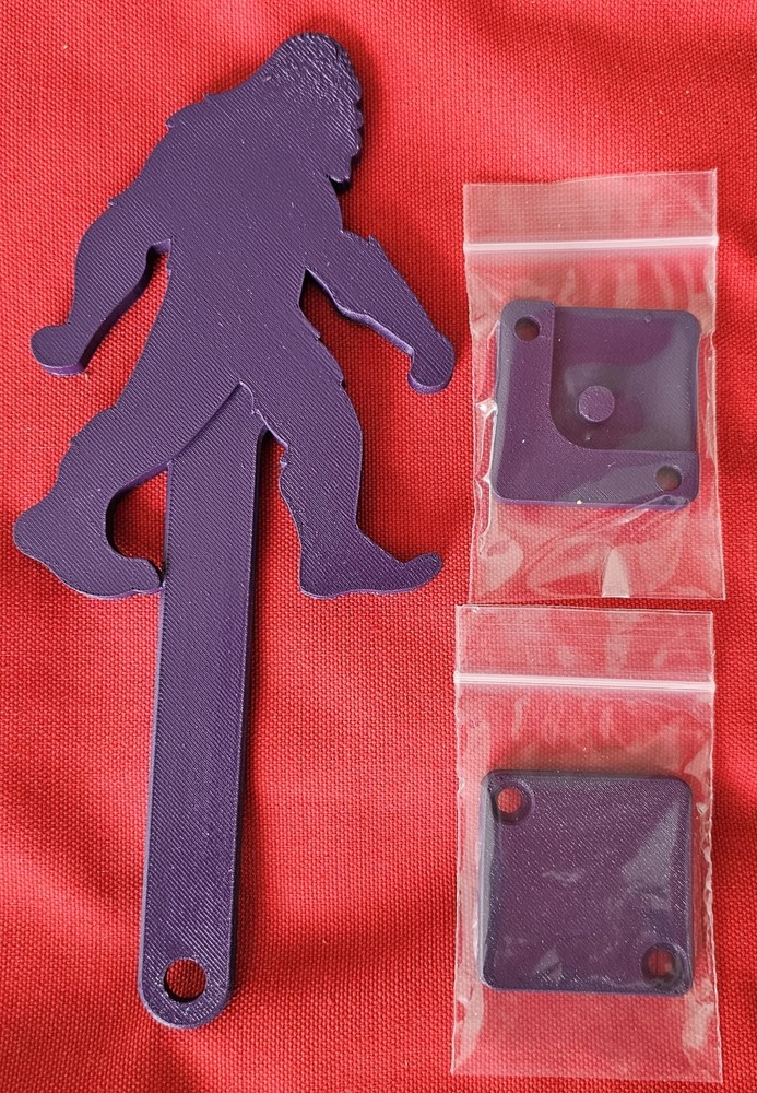 Sasquatch Mailbox Replacement Flag