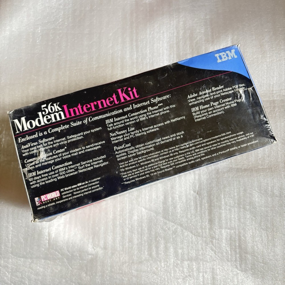 IBM 56k Modem Internet Kit