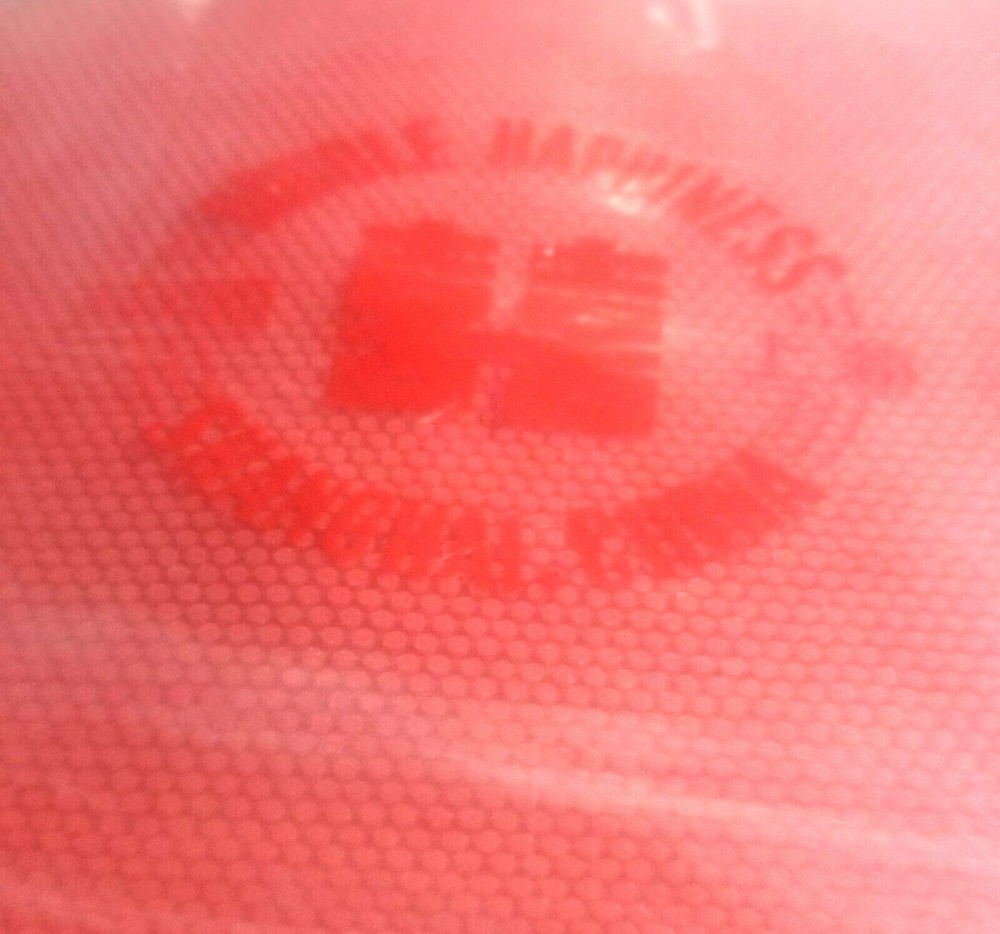DOUBLE HAPPINESS TABLE TENNIS RUBBER RED
