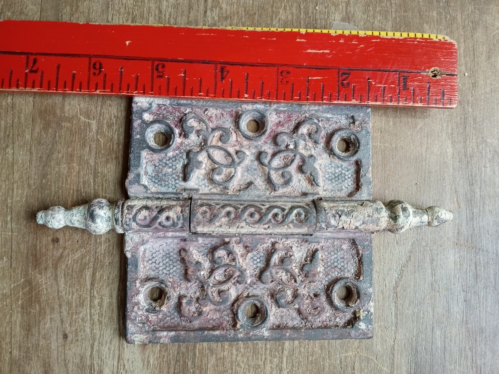 Door Gate Hinge Antique Decorative Steeple Top