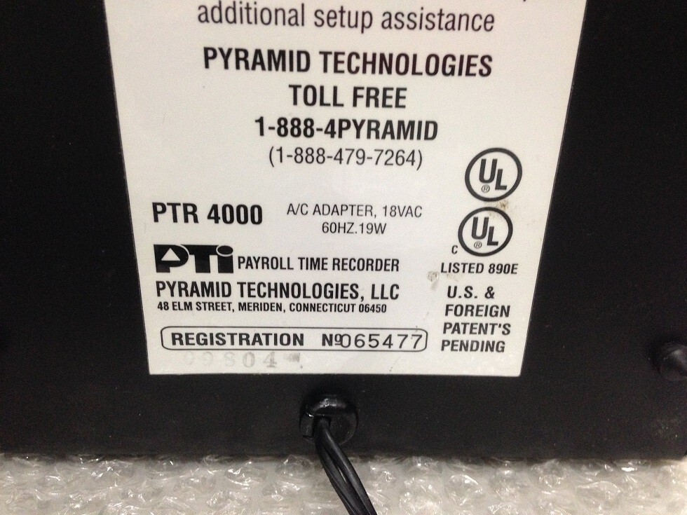 Pyramid Technology 4000 PTR . (NO KAY)