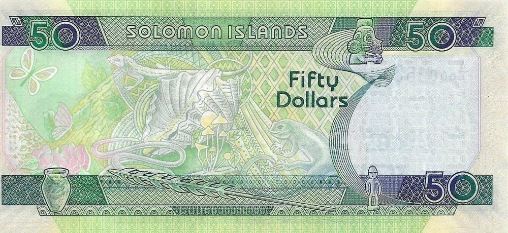 SOLOMON ISLANDS 2004 50 Dollars A/1 P29 UNC