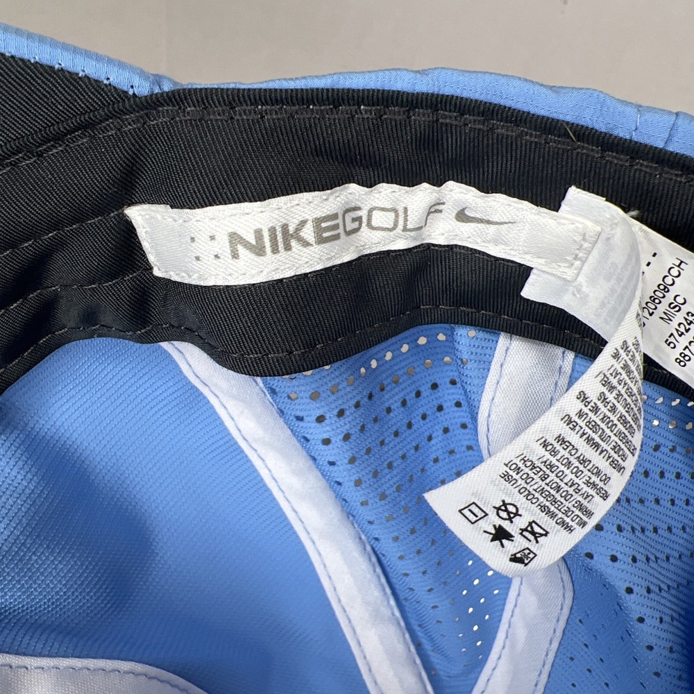 NIKE Golf Hat Adjustable Light Blue Athletic Wear