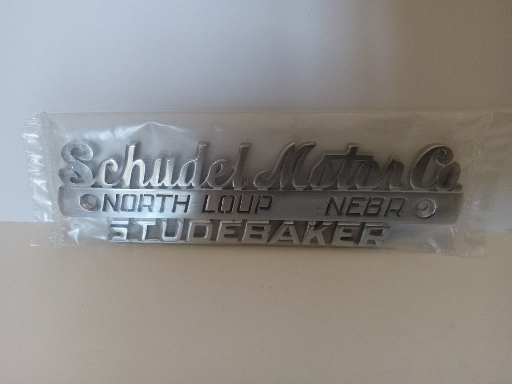Vintage Studebaker Dealership Badge