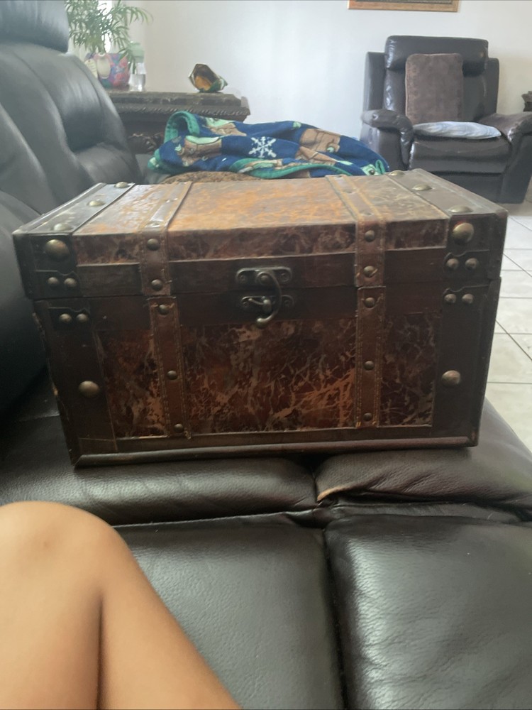 A Chest From The 1800s