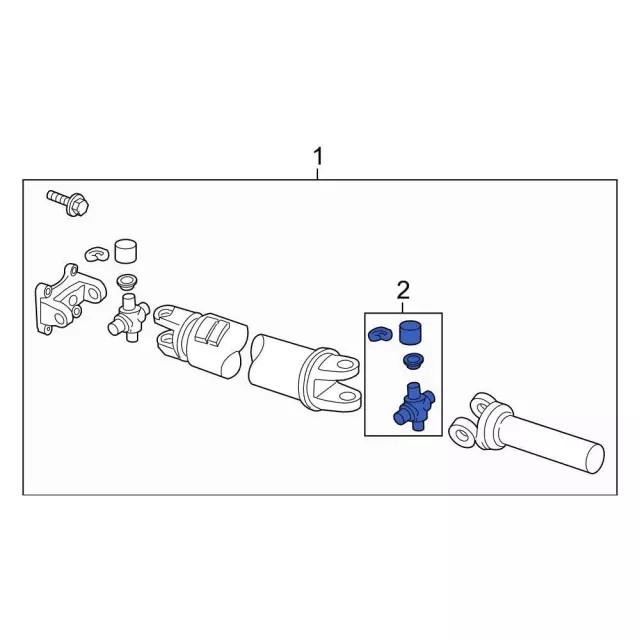 Genuine Ford Universal Joint BC3Z-4635-A