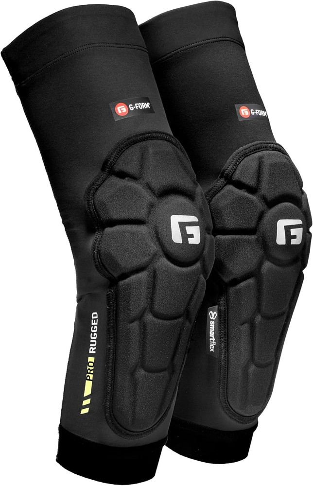 Pro-Rugged 2 MTB Elbow Guards - Breathable Compression Elbow Sleeves - Elbow Gua