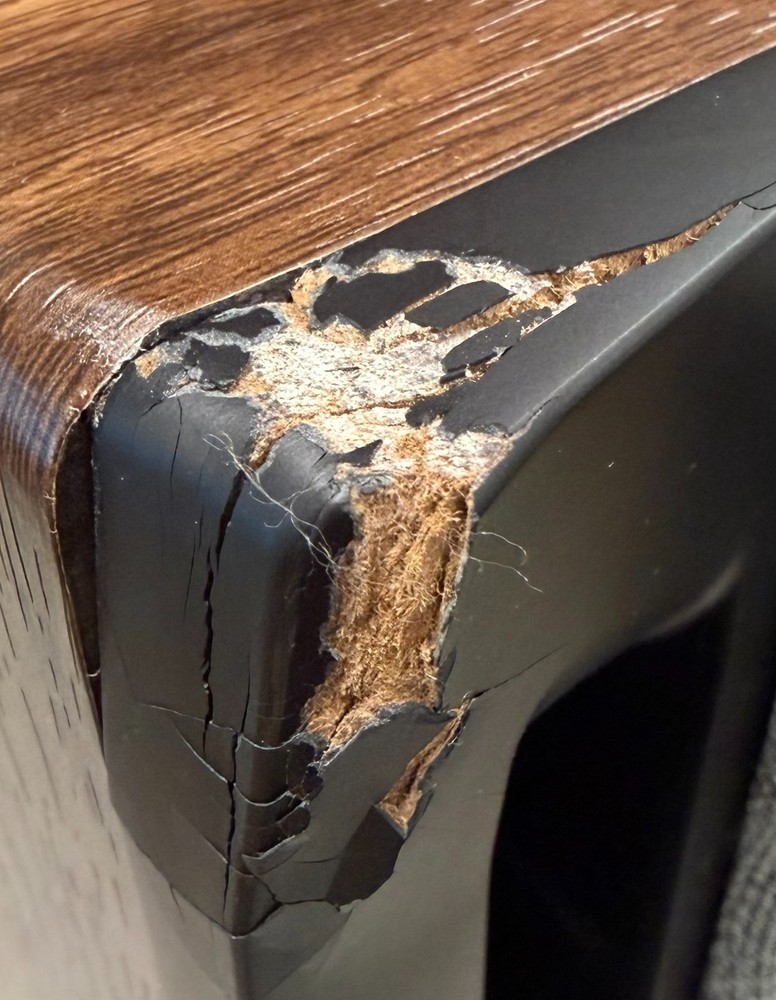 Elac Debut Reference DCR52 Walnut Center Channel Speaker -MINOR DAMAGE