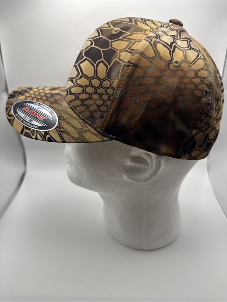 Mens Camo Baseball Cap Kryptek Highlander Typhon Hat Mid Structured S/M