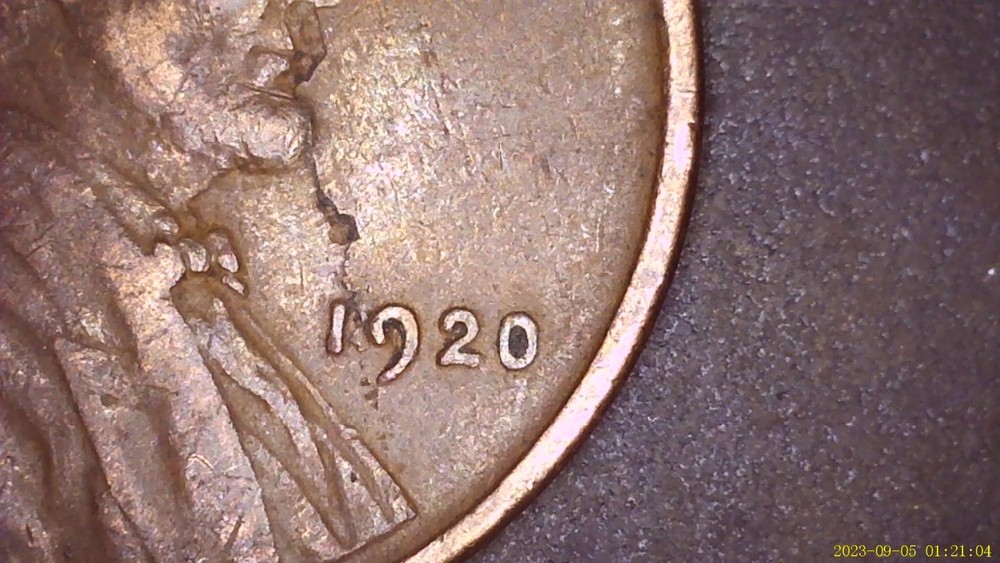 1920 Lincoln Penny Massive Errors