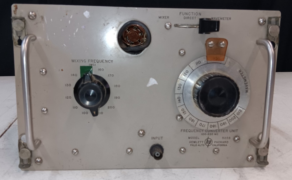 Vintage Hewlett Packard Frequency Converter Unit 525B