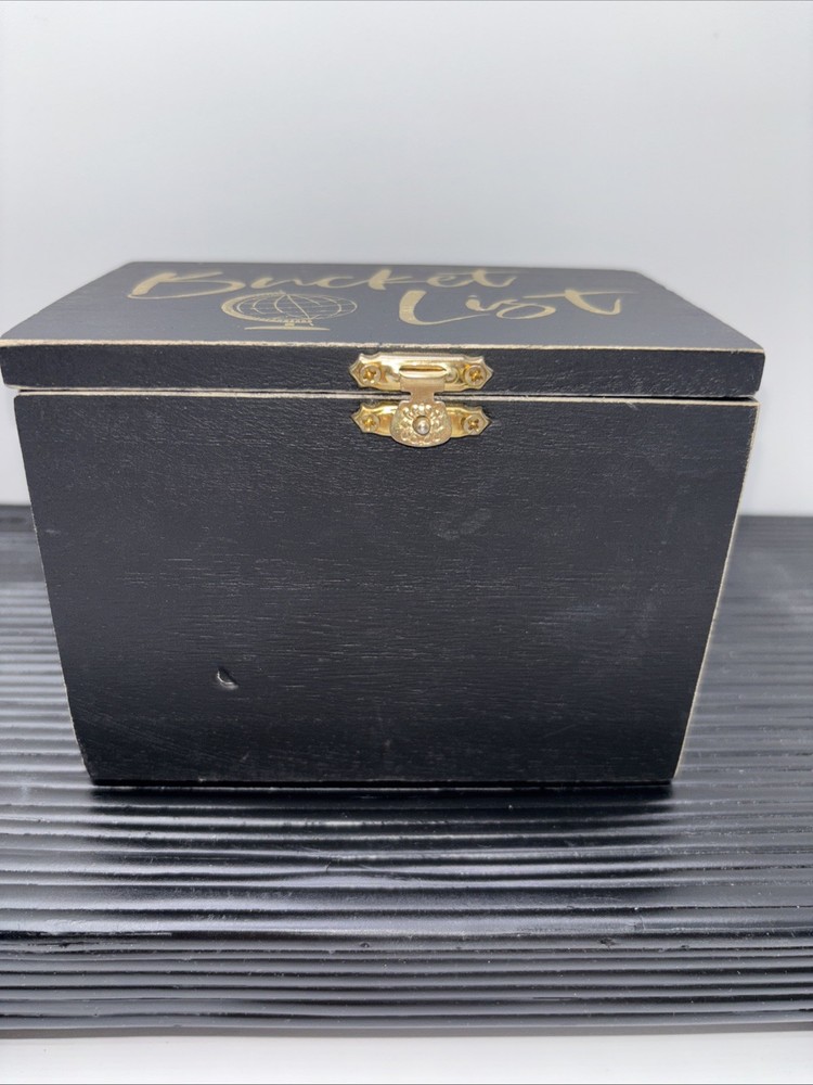 Fun Bucket List Black Box With Notes