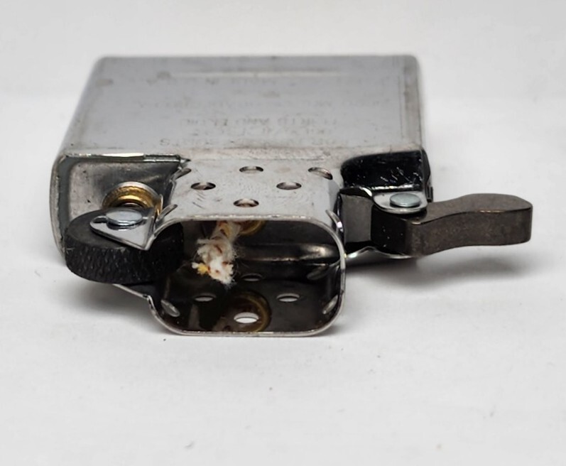 Zippo 2013 American Flag Engraved Brushed Zippo Lighter Unfired