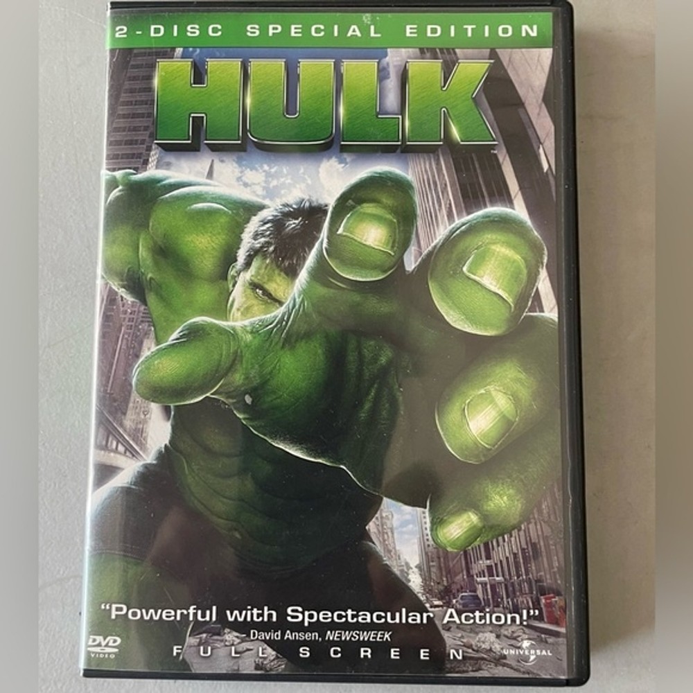 2 Disc CD of The Hulk