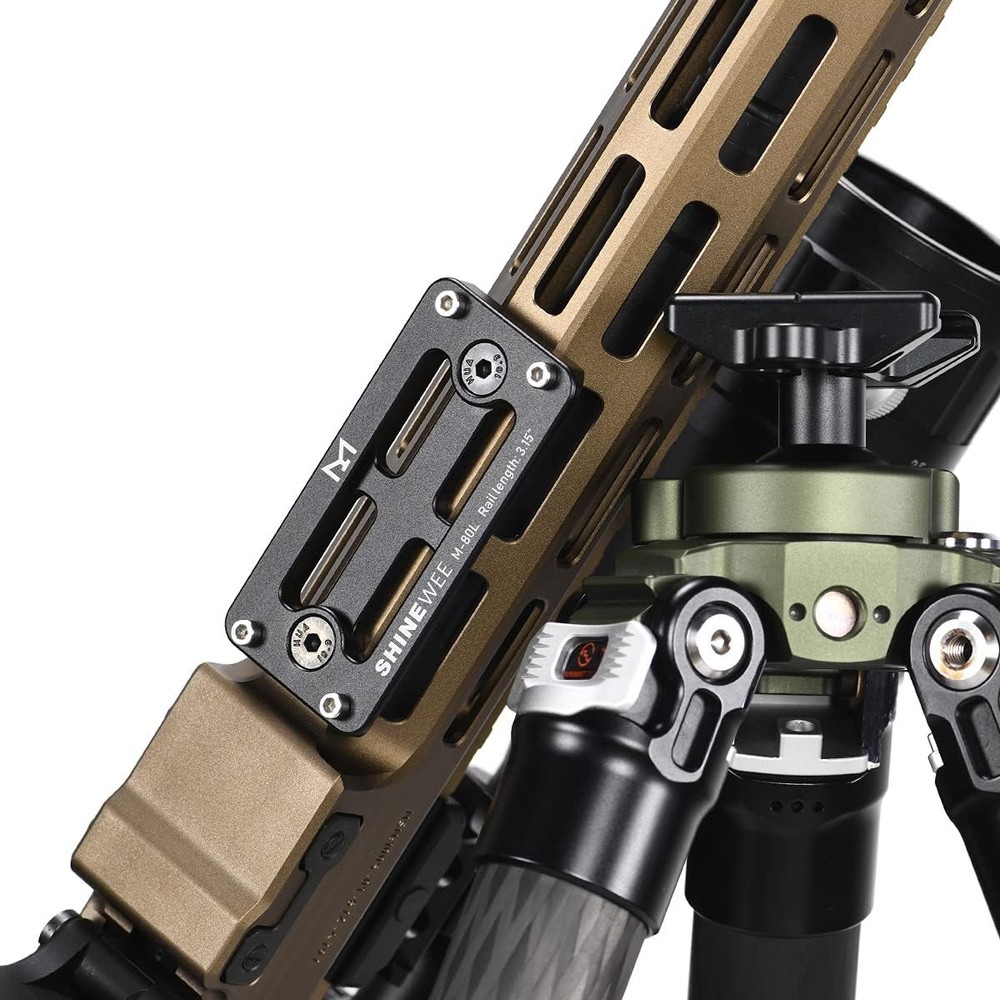 Arca Dovetail Rail for M-LOK System – Quick-Release Tripod Mount Adapter | Com