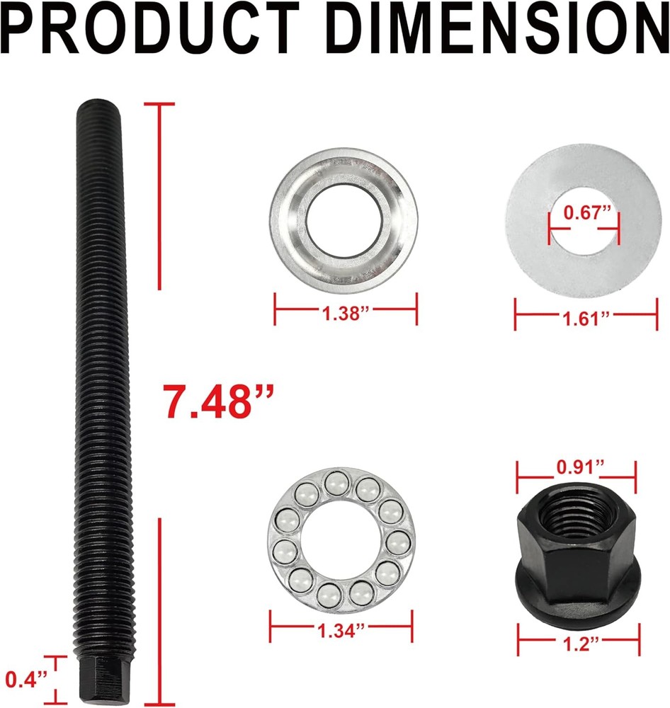 LS harmonic balancer puller 551141 crankshaft pulley installation tool