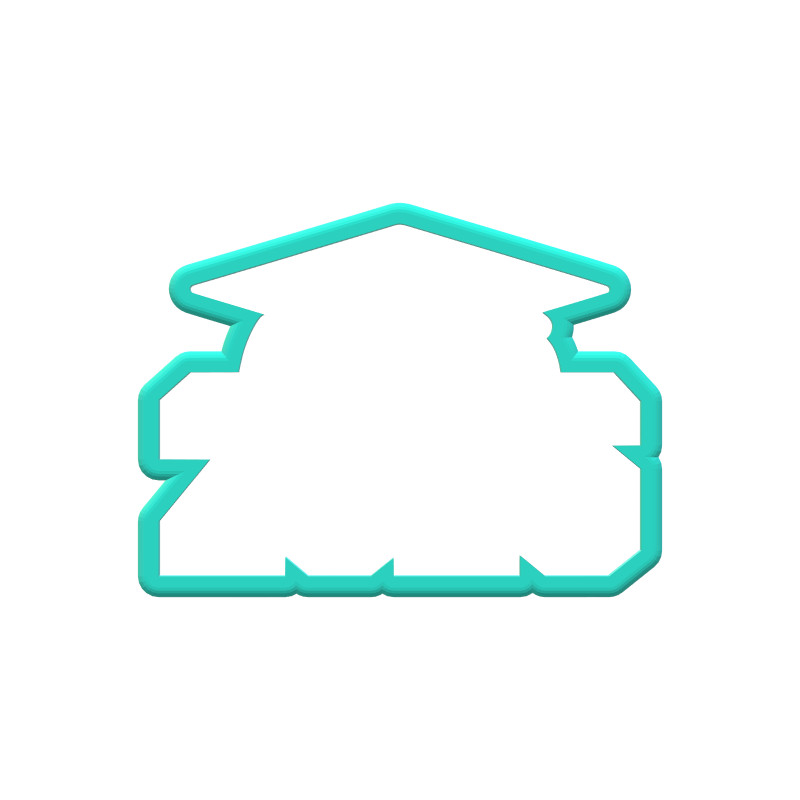 2026 Graduation Cap Cookie Cutters