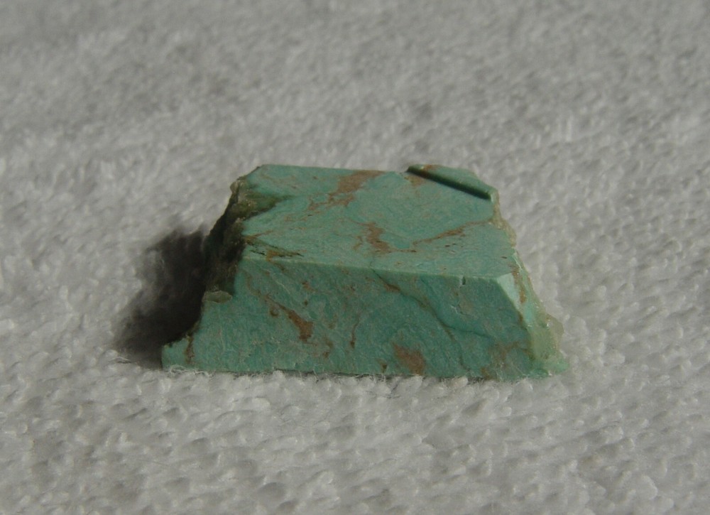 Turquoise stabilized Lapidary Slab 1236