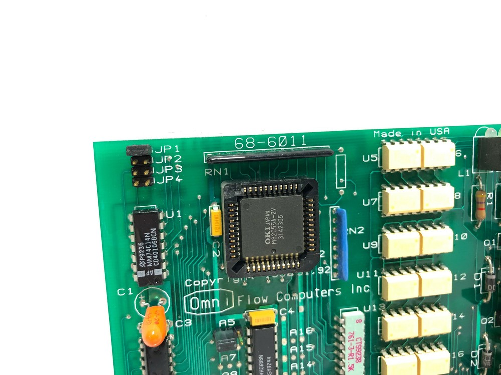 OMNI Flow Computers 68-6011 Rev. C PCB Circuit Board Module for Model 6000