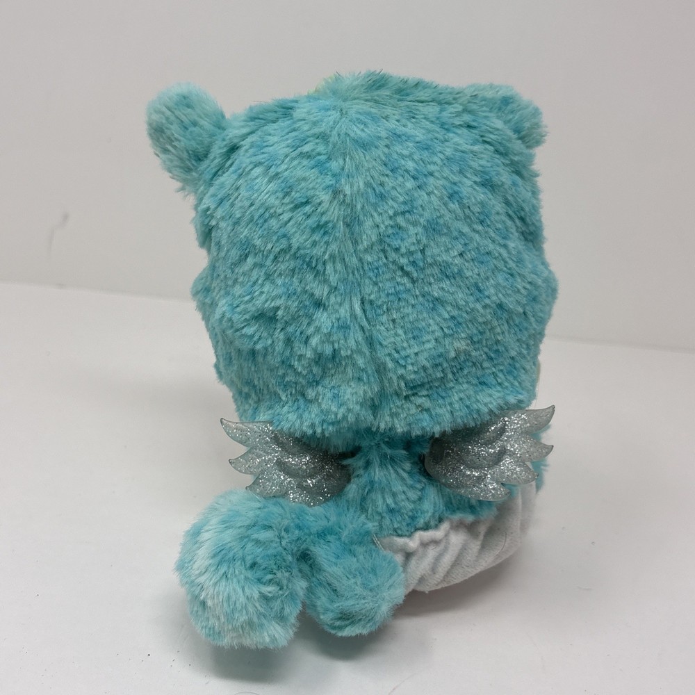 Hatchimals Blue Green HATCHIBABIES Chipadee working Spinmaster Hatchibaby Tested