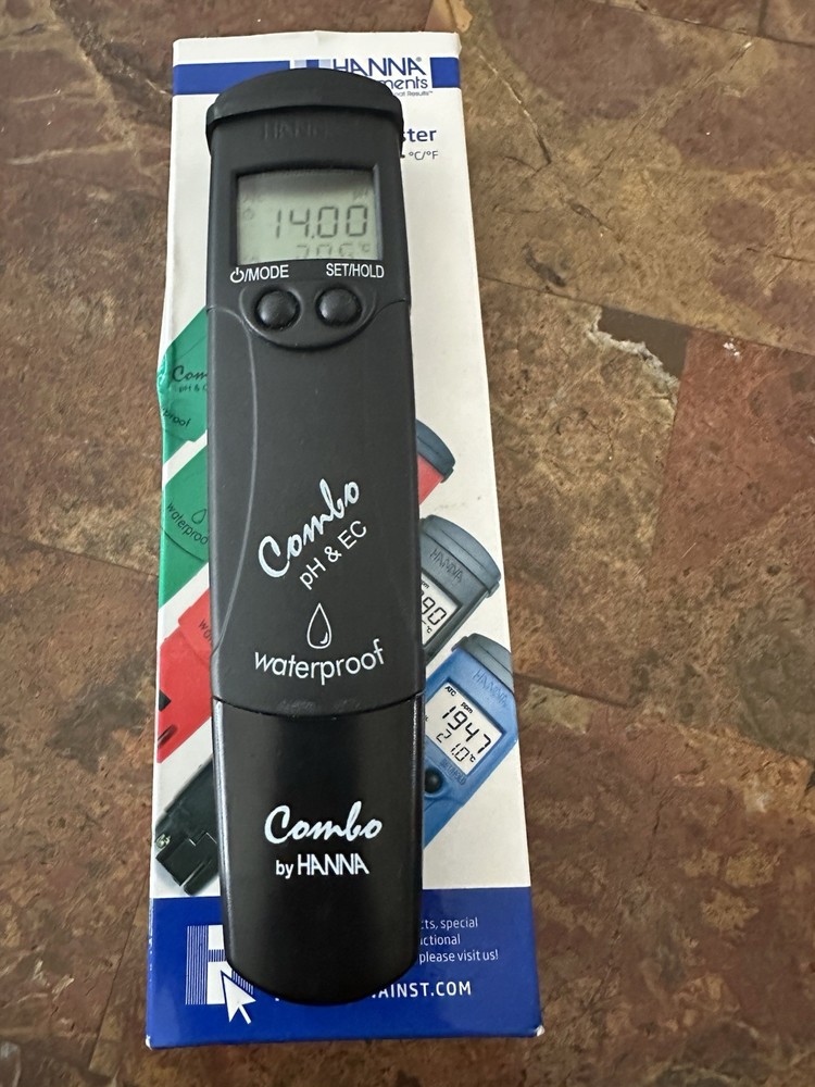 Waterproof Combo pH/EC/TDS Meter