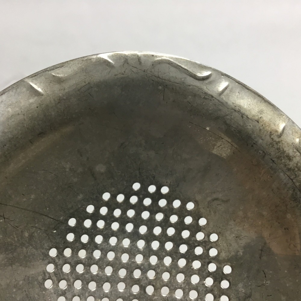 Vintage Silver Plated Tea Strainer Footed Unmarked