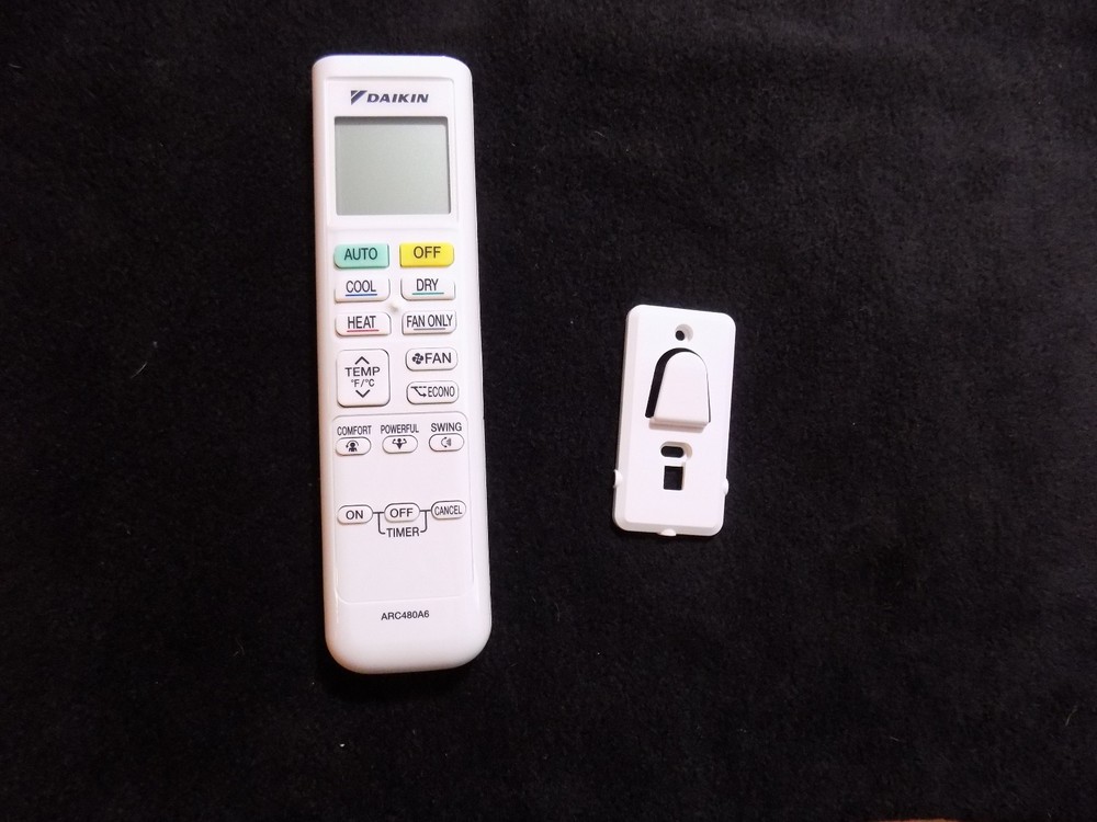 Genuine New Daikin Replacement Wireless Remote Control ARC 480A6, ARC480A8