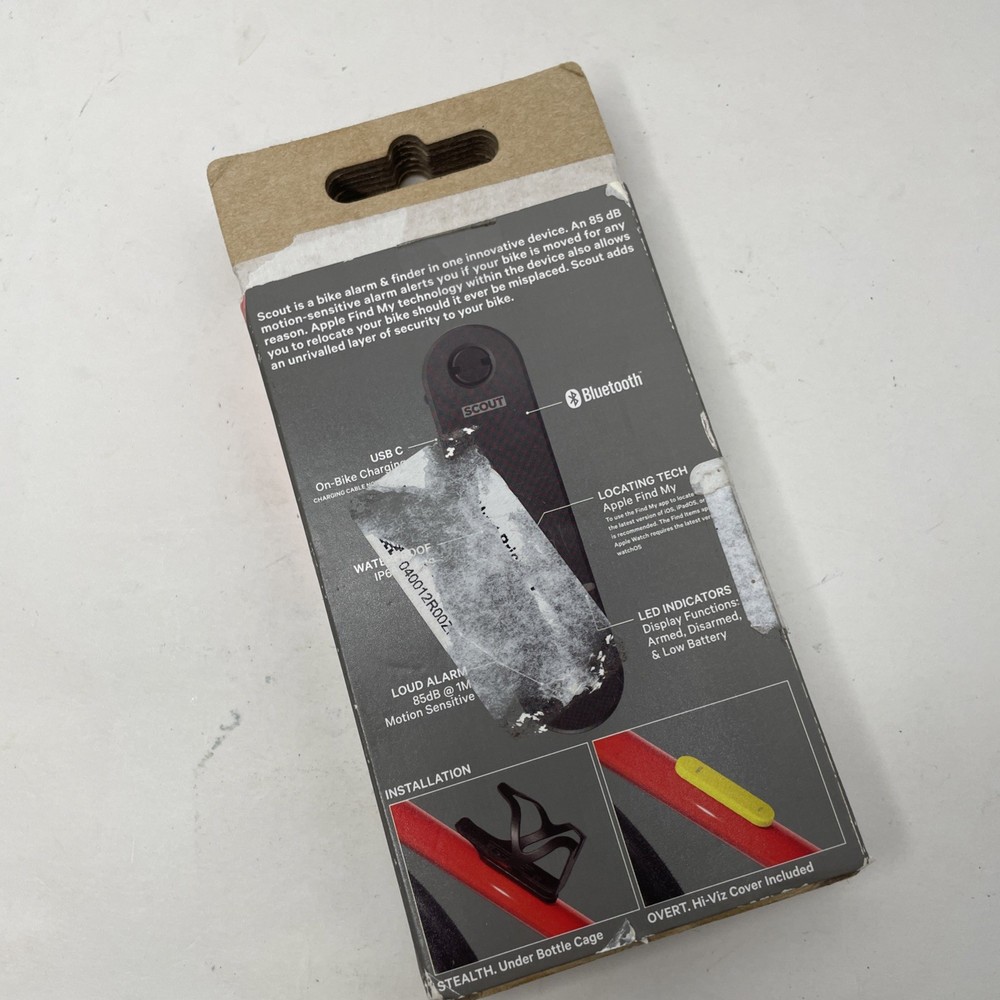 KNOG Scout Bicycle Alarm and Finder Security System