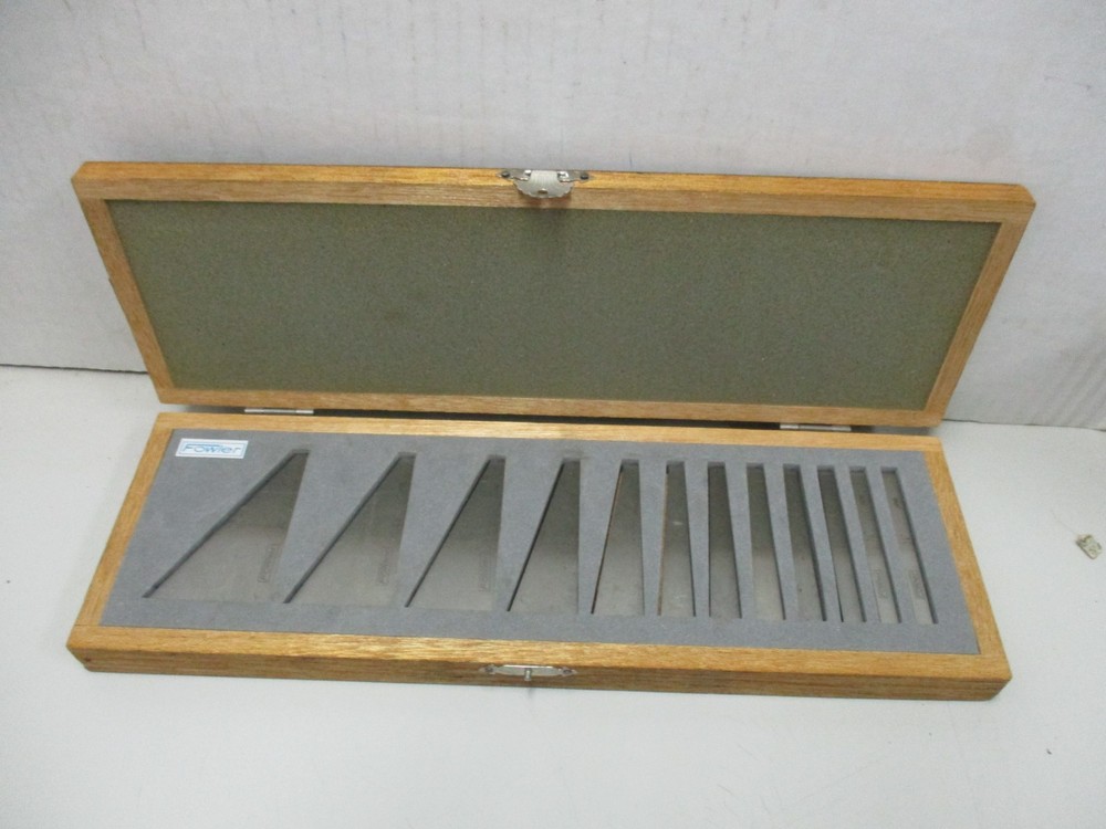 Fowler 12pc Precision Angle Blocks